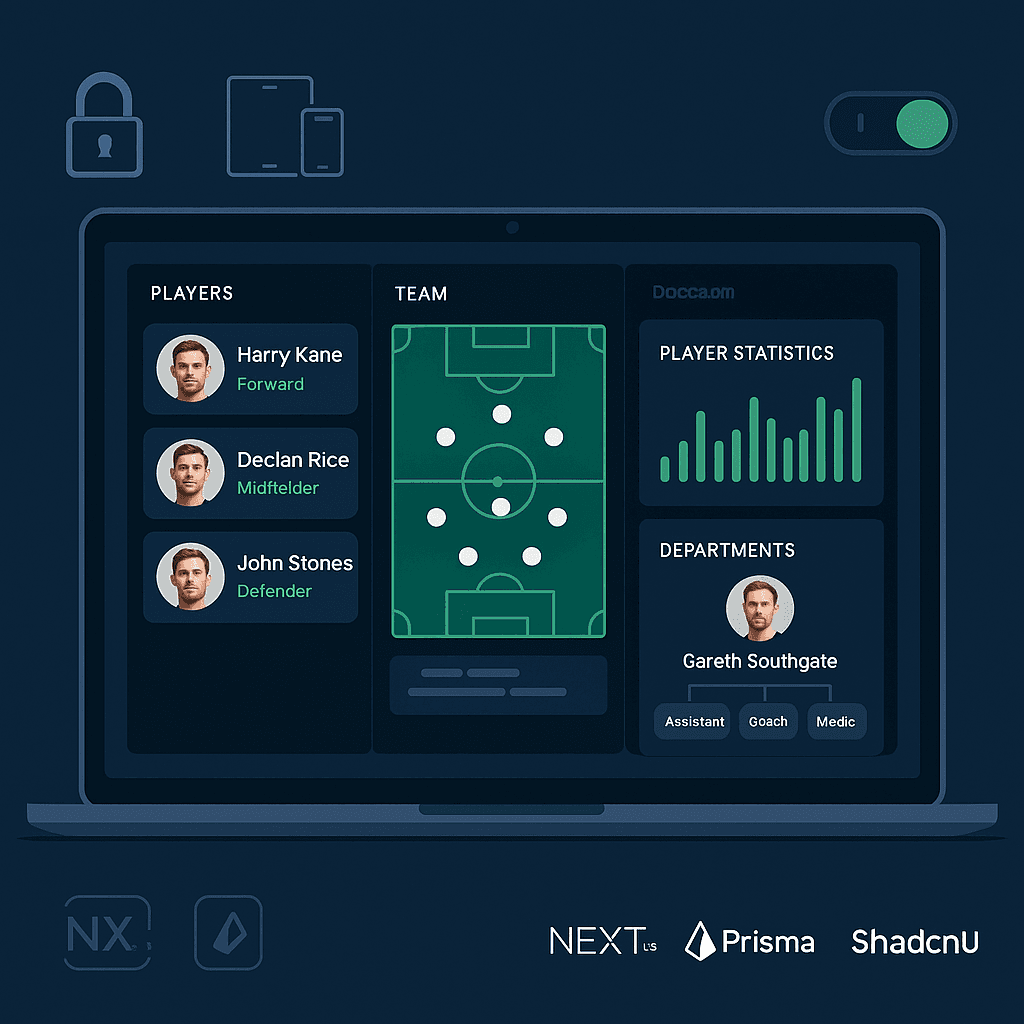 Football Team Management Frontend